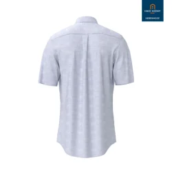 Fynch Hatton Button Down Overhemd Lichtblauw