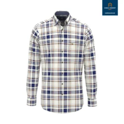 Fynch Hatton Overhemd Blauw