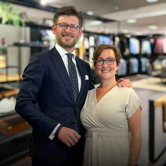 Hkc Hony Herenmode - hony herenmode team johan en joanne klein